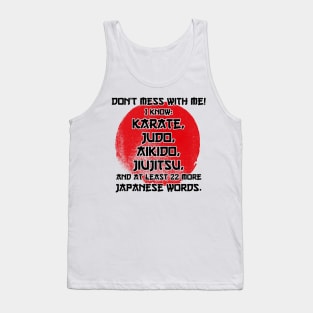 i know japanese words Tank Top